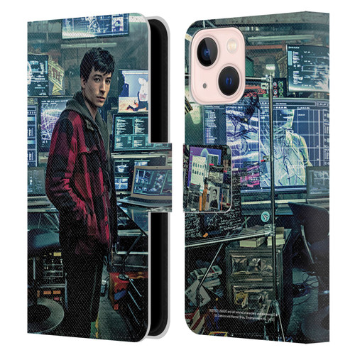 Zack Snyder's Justice League Snyder Cut Photography Barry Allen Leather Book Wallet Case Cover For Apple iPhone 13 Mini
