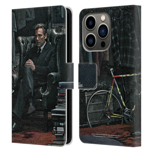 Zack Snyder's Justice League Snyder Cut Photography Bruce Wayne Leather Book Wallet Case Cover For Apple iPhone 14 Pro