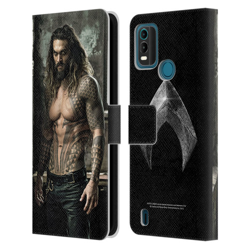 Zack Snyder's Justice League Snyder Cut Photography Aquaman Leather Book Wallet Case Cover For Nokia G11 Plus