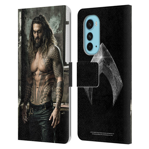 Zack Snyder's Justice League Snyder Cut Photography Aquaman Leather Book Wallet Case Cover For Motorola Edge (2022)