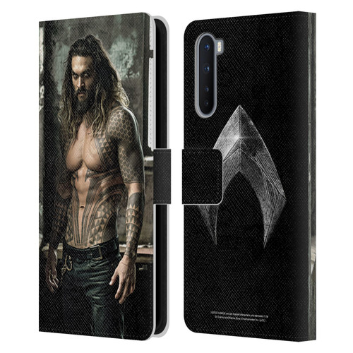 Zack Snyder's Justice League Snyder Cut Photography Aquaman Leather Book Wallet Case Cover For OnePlus Nord 5G