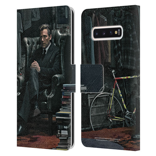 Zack Snyder's Justice League Snyder Cut Photography Bruce Wayne Leather Book Wallet Case Cover For Samsung Galaxy S10