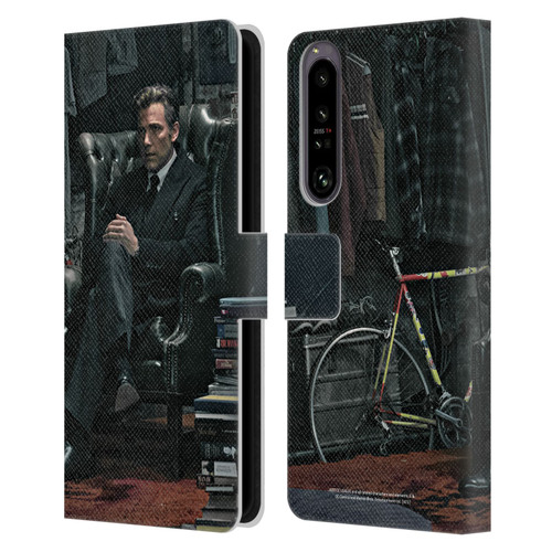 Zack Snyder's Justice League Snyder Cut Photography Bruce Wayne Leather Book Wallet Case Cover For Sony Xperia 1 IV