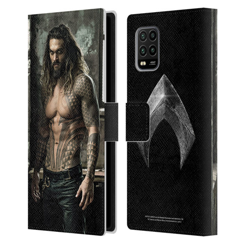 Zack Snyder's Justice League Snyder Cut Photography Aquaman Leather Book Wallet Case Cover For Xiaomi Mi 10 Lite 5G