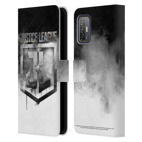 Zack Snyder's Justice League Snyder Cut Graphics Watercolour Logo Leather Book Wallet Case Cover For HTC Desire 21 Pro 5G