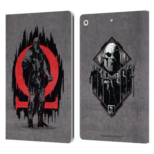 Zack Snyder's Justice League Snyder Cut Graphics Darkseid Leather Book Wallet Case Cover For Apple iPad 10.2 2019/2020/2021