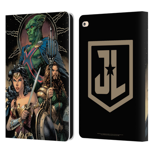 Zack Snyder's Justice League Snyder Cut Graphics Martian Manhunter Wonder Woman Leather Book Wallet Case Cover For Apple iPad Air 2 (2014)