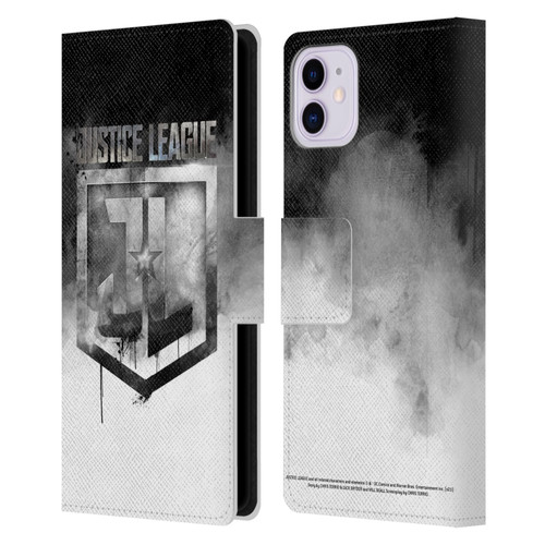 Zack Snyder's Justice League Snyder Cut Graphics Watercolour Logo Leather Book Wallet Case Cover For Apple iPhone 11