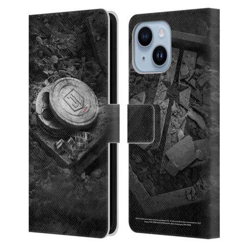 Zack Snyder's Justice League Snyder Cut Graphics Movie Reel Leather Book Wallet Case Cover For Apple iPhone 14 Plus