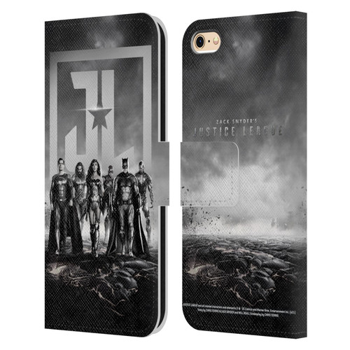Zack Snyder's Justice League Snyder Cut Graphics Group Poster Leather Book Wallet Case Cover For Apple iPhone 6 / iPhone 6s