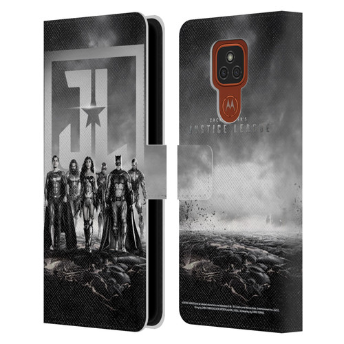 Zack Snyder's Justice League Snyder Cut Graphics Group Poster Leather Book Wallet Case Cover For Motorola Moto E7 Plus