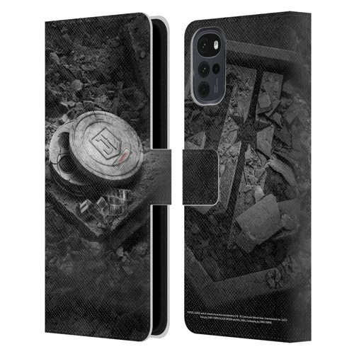 Zack Snyder's Justice League Snyder Cut Graphics Movie Reel Leather Book Wallet Case Cover For Motorola Moto G22
