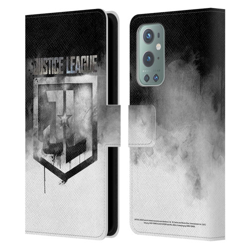 Zack Snyder's Justice League Snyder Cut Graphics Watercolour Logo Leather Book Wallet Case Cover For OnePlus 9