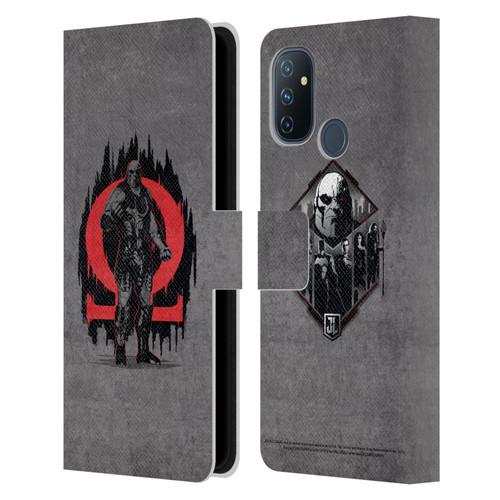 Zack Snyder's Justice League Snyder Cut Graphics Darkseid Leather Book Wallet Case Cover For OnePlus Nord N100