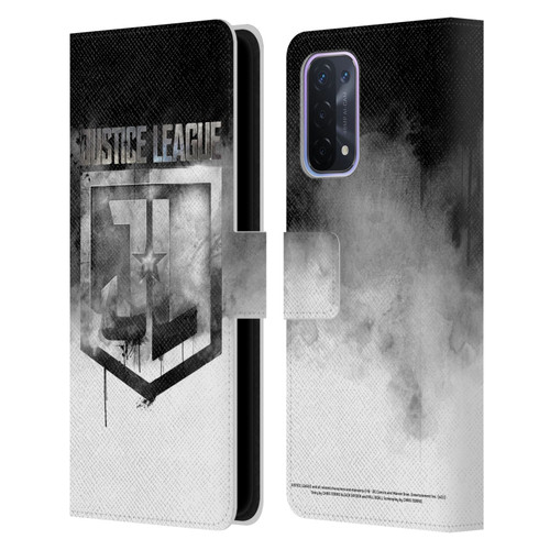 Zack Snyder's Justice League Snyder Cut Graphics Watercolour Logo Leather Book Wallet Case Cover For OPPO A54 5G