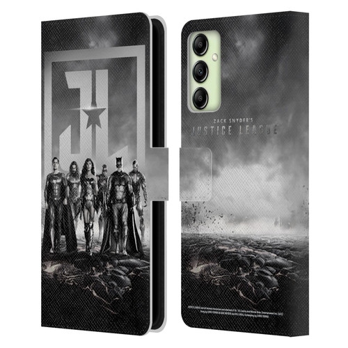 Zack Snyder's Justice League Snyder Cut Graphics Group Poster Leather Book Wallet Case Cover For Samsung Galaxy A14 5G