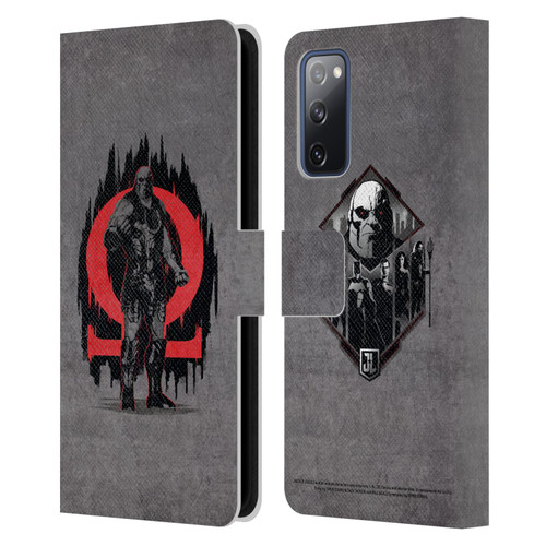 Zack Snyder's Justice League Snyder Cut Graphics Darkseid Leather Book Wallet Case Cover For Samsung Galaxy S20 FE / 5G