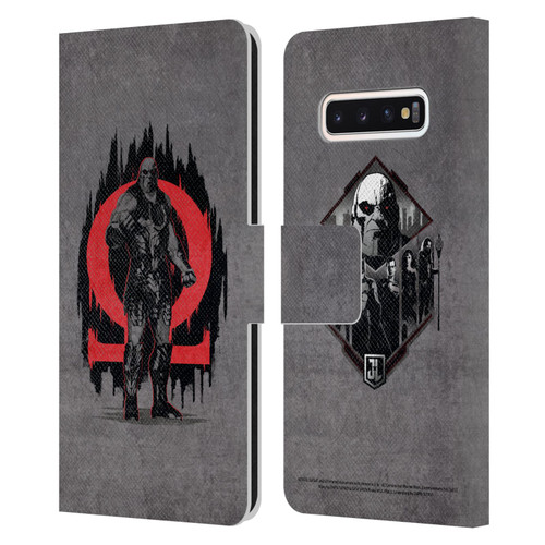 Zack Snyder's Justice League Snyder Cut Graphics Darkseid Leather Book Wallet Case Cover For Samsung Galaxy S10