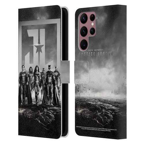Zack Snyder's Justice League Snyder Cut Graphics Group Poster Leather Book Wallet Case Cover For Samsung Galaxy S22 Ultra 5G