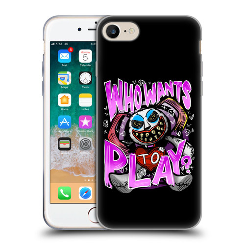 WWE Alexa Bliss Portrait Soft Gel Case for Apple iPhone 7 / 8 / SE 2020 & 2022