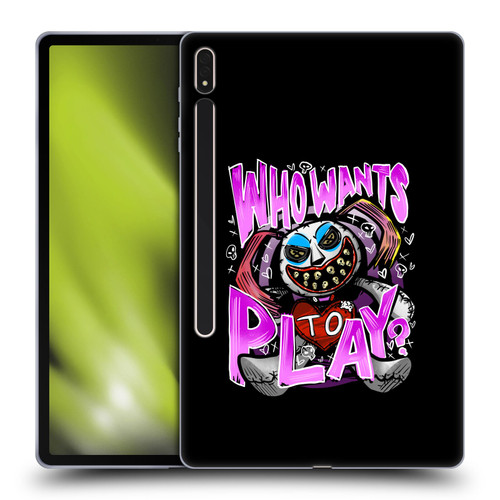 WWE Alexa Bliss Portrait Soft Gel Case for Samsung Galaxy Tab S8 Plus