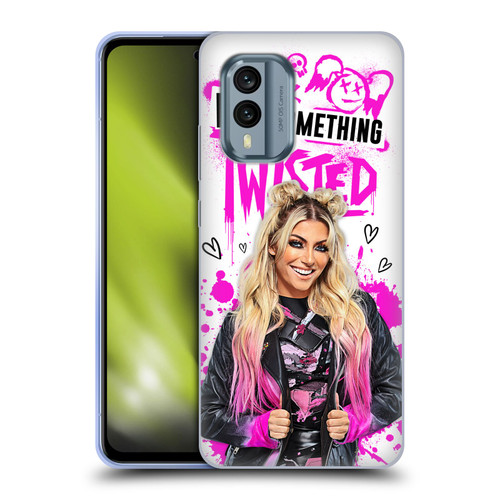 WWE Alexa Bliss Something Twisted Soft Gel Case for Nokia X30