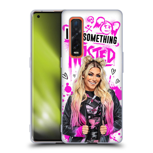WWE Alexa Bliss Something Twisted Soft Gel Case for OPPO Find X2 Pro 5G