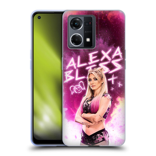 WWE Alexa Bliss Portrait Soft Gel Case for OPPO Reno8 4G