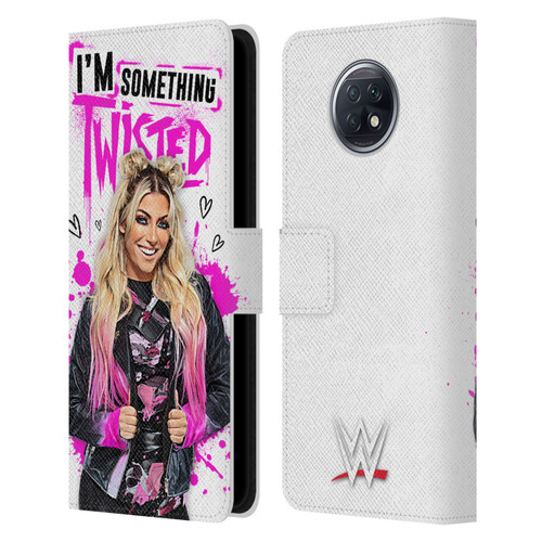 WWE Alexa Bliss Something Twisted Leather Book Wallet Case Cover For Xiaomi Redmi Note 9T 5G