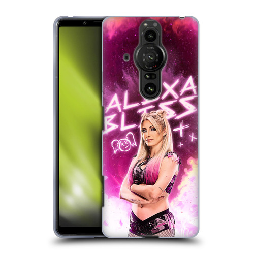 WWE Alexa Bliss Portrait Soft Gel Case for Sony Xperia Pro-I