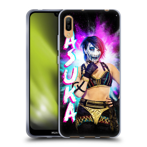 WWE Asuka Black Portrait Soft Gel Case for Huawei Y6 Pro (2019)