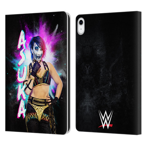 WWE Asuka Black Portrait Leather Book Wallet Case Cover For Apple iPad 10.9 (2022)