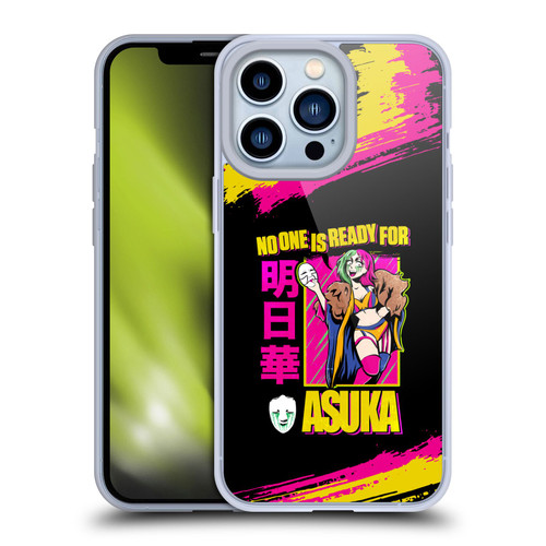 WWE Asuka No One Is Ready Soft Gel Case for Apple iPhone 13 Pro