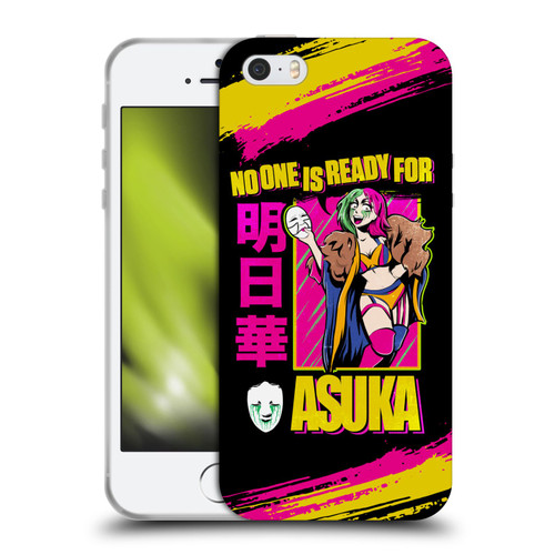 WWE Asuka No One Is Ready Soft Gel Case for Apple iPhone 5 / 5s / iPhone SE 2016