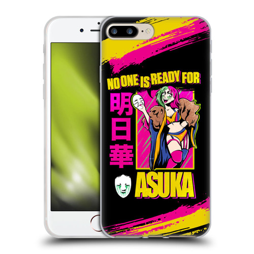 WWE Asuka No One Is Ready Soft Gel Case for Apple iPhone 7 Plus / iPhone 8 Plus