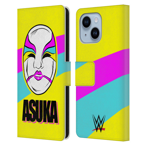 WWE Asuka The Empress Leather Book Wallet Case Cover For Apple iPhone 14 Plus