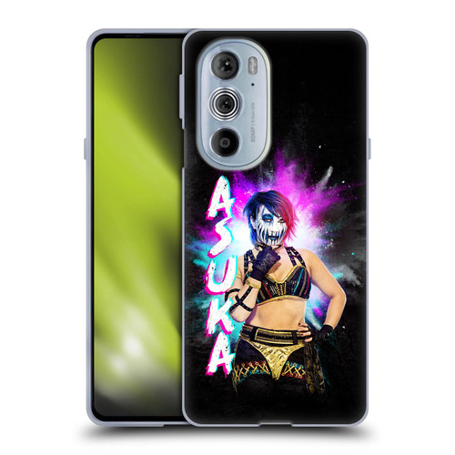 WWE Asuka Black Portrait Soft Gel Case for Motorola Edge X30