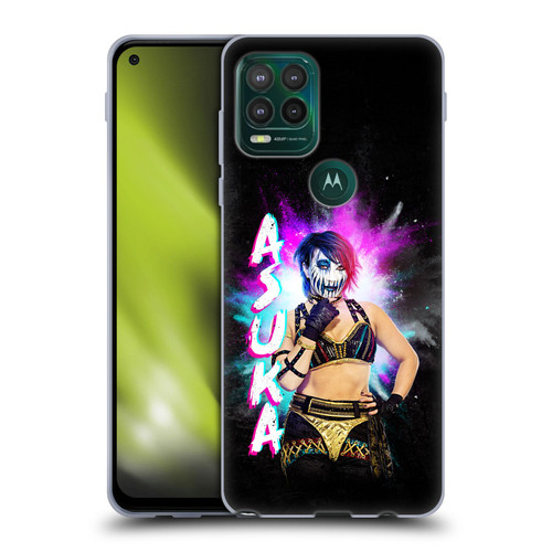 WWE Asuka Black Portrait Soft Gel Case for Motorola Moto G Stylus 5G 2021