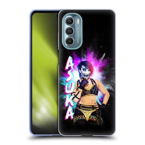 WWE Asuka Black Portrait Soft Gel Case for Motorola Moto G Stylus 5G (2022)