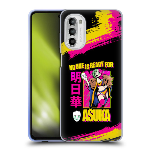 WWE Asuka No One Is Ready Soft Gel Case for Motorola Moto G52