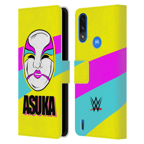 WWE Asuka The Empress Leather Book Wallet Case Cover For Motorola Moto E7 Power / Moto E7i Power