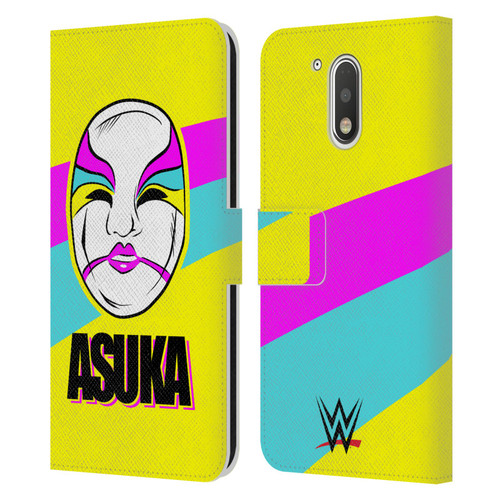 WWE Asuka The Empress Leather Book Wallet Case Cover For Motorola Moto G41