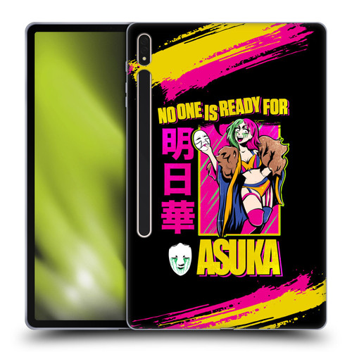 WWE Asuka No One Is Ready Soft Gel Case for Samsung Galaxy Tab S8 Plus