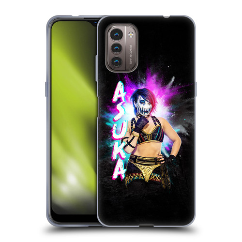 WWE Asuka Black Portrait Soft Gel Case for Nokia G11 / G21