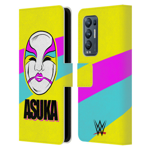 WWE Asuka The Empress Leather Book Wallet Case Cover For OPPO Find X3 Neo / Reno5 Pro+ 5G