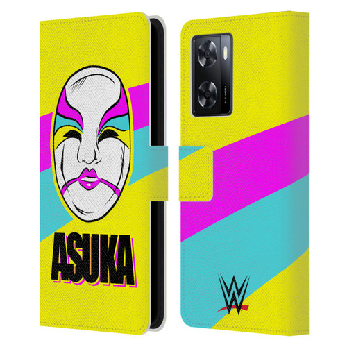 WWE Asuka The Empress Leather Book Wallet Case Cover For OPPO A57s