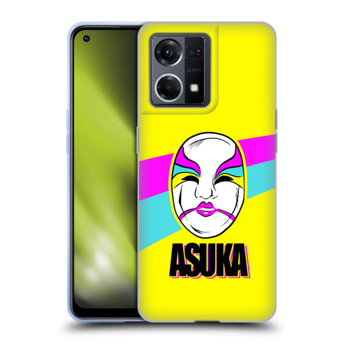 WWE Asuka The Empress Soft Gel Case for OPPO Reno8 4G