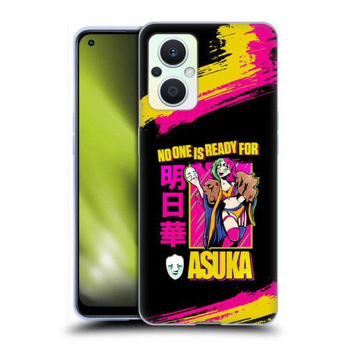 WWE Asuka No One Is Ready Soft Gel Case for OPPO Reno8 Lite