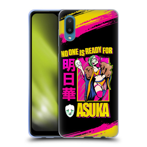 WWE Asuka No One Is Ready Soft Gel Case for Samsung Galaxy A02/M02 (2021)
