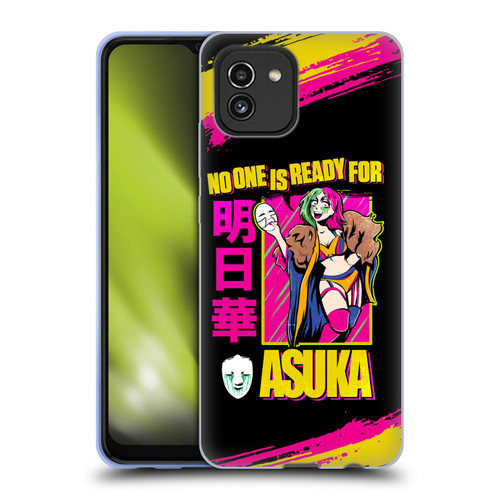 WWE Asuka No One Is Ready Soft Gel Case for Samsung Galaxy A03 (2021)